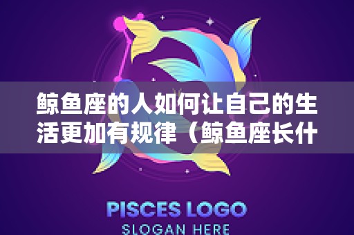 鲸鱼座的人如何让自己的生活更加有规律（鲸鱼座长什么样子）
