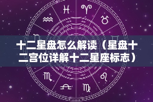 十二星盘怎么解读（星盘十二宫位详解十二星座标志）