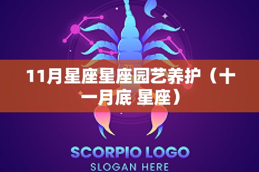 11月星座星座园艺养护（十一月底 星座）