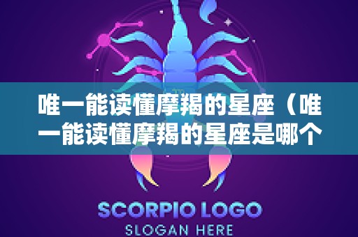 唯一能读懂摩羯的星座（唯一能读懂摩羯的星座是哪个星座）
