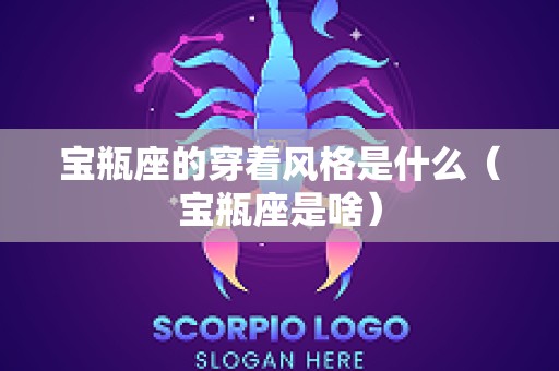 宝瓶座的穿着风格是什么（宝瓶座是啥）