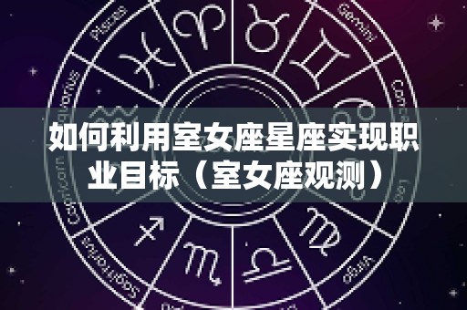 如何利用室女座星座实现职业目标（室女座观测）