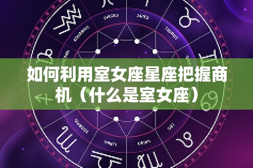 如何利用室女座星座把握商机（什么是室女座）