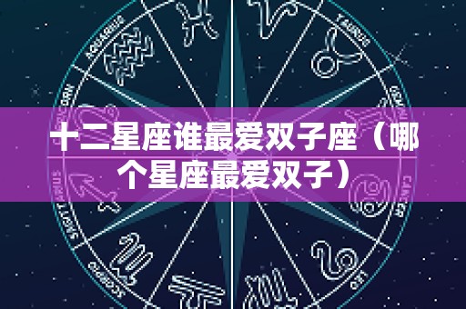 十二星座谁最爱双子座（哪个星座最爱双子）