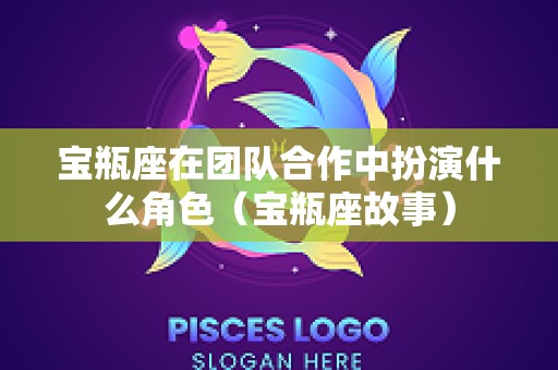 宝瓶座在团队合作中扮演什么角色（宝瓶座故事）