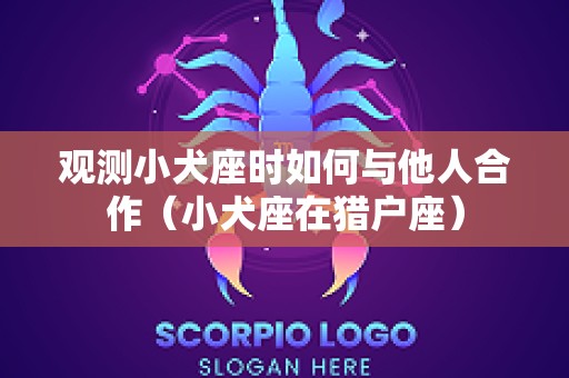观测小犬座时如何与他人合作（小犬座在猎户座）