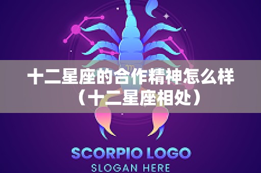 十二星座的合作精神怎么样（十二星座相处）