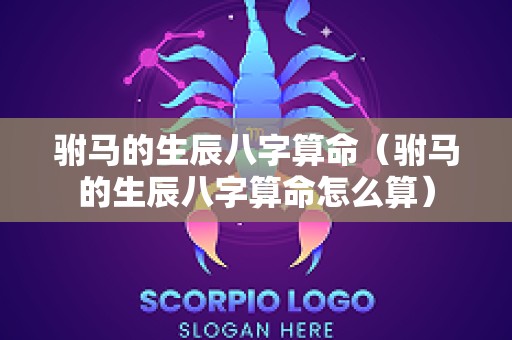 驸马的生辰八字算命（驸马的生辰八字算命怎么算）