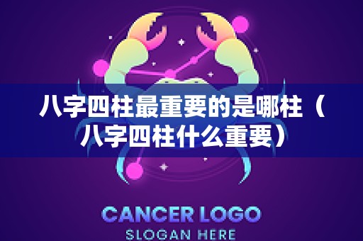 八字四柱最重要的是哪柱（八字四柱什么重要）