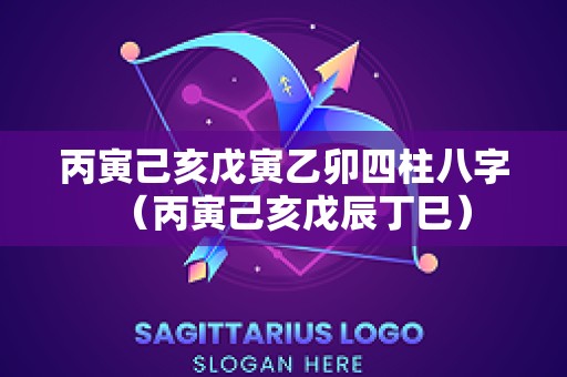 丙寅己亥戊寅乙卯四柱八字（丙寅己亥戊辰丁巳）