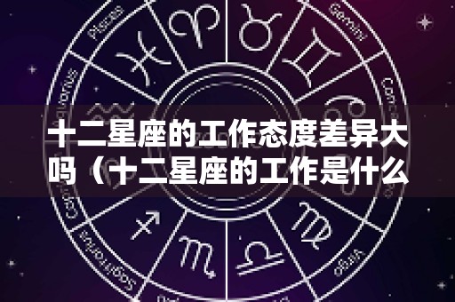 十二星座的工作态度差异大吗（十二星座的工作是什么?）