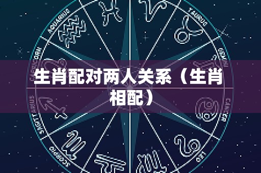 生肖配对两人关系（生肖 相配）
