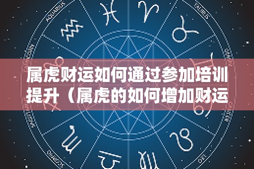 属虎财运如何通过参加培训提升（属虎的如何增加财运）