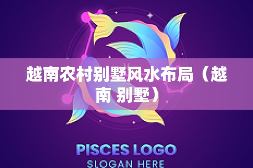 越南农村别墅风水布局（越南 别墅）